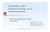 Chapters 1& 2 Biopsychology as a Neuroscienceocconline.occ.cccd.edu/online/sneedham/Ch1_F2010.pdf · Copyright © 2009 Allyn & Bacon ... This multimedia product and its contents are