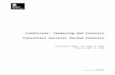Consultant Services Period Contract - V 4.1.03 (01 August ... …  · Web viewConditions of Tendering. CONDITIONS OF TENDERING. Table of Contents. Conditions of Contract. Consultant