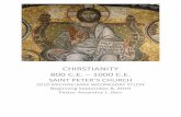 CHRISTIANITY: 800 – 1000 C.E. - PBworkstheintersection.pbworks.com/f/Christianity+800-1000+powerpoint.pdf · CHRISTIANITY: 800 – 1000 C.E. CHIRSTIANITY 800 C.E. – 1000 C.E.