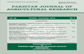 No. 4 CONTENTS Page - pjar.org.pk · PDF fileCONTENTS Stochastic frontier ... Naheed Zahra, Nadeem Akmal, Sobia Naheed, ... Scientific Names: Scientific names of organisms (binomial