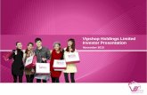 Vipshop Holdings Limited Investor · PDF filepresentation is as of the date of this presentation, ... One-stop solution for brands ... Shoppers are loyal and so are our brand partners