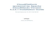 (powered by Apache CloudStack) Version · PDF file6.3.2. Creating the SSH ... About Cisco Nexus 1000v Distributed Virtual Switch ... CloudPlatform (powered by Apache CloudStack) Version