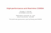 High-performance and Real-time CORBAschmidt/PDF/tutorial.pdf · High-performance and Real-time CORBA ... Building these applications manually is hard ... LOGGING SERVER GATEWAY SERVER