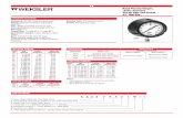 Royal Process Gauges, ±0.5% Accuracy 316 SS Tube and ... · PDF fileRoyal Gauges are calibrated in accordance with ASME B40.1 Grade 2A (±1/2%). 2. Metric dials can be furnished,