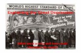 Explaining the Great Depression - American Foreign …bev.berkeley.edu/ipe/outlines 2011/15 Explaining the Great... · Explaining the Great Depression ... Today’s Menu • Review