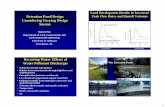 Detention pond design and design storms.pptrpitt.eng.ua.edu/Class/Senior Design/Detention pond design and... · •Hyyg gpdrologic routing procedures can be used to estimate the effect