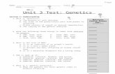 December 19 -    Web view12/12/2017 · Unit 3 Test: Genetics.. Section I: Understanding. Multiple Choice Answer Key: (4. points each)
