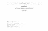 Regulation in the US telecommunication sector and its ... · PDF fileRegulation in the US telecommunication sector and its impact on risk Daniel Grote* Abstract From the 1980s onwards