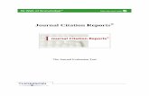 Journal Citation Reports - Clarivateips.clarivate.com/m/pdfs/mgr/jcr-qrg.pdf ·  · 2017-10-06Introduction to JCR Journal Citation Reports ... By Registering you get additional ...