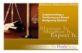 Performance Based Budgeting Webinar - Financial … based budgeting webinar 682… · Mission Vision Vl Objective Measure ... orggg jypgganizational goals and objectives by operating
