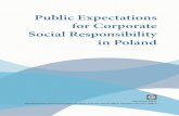 Public Expectations for Corporate Social …siteresources.worldbank.org/EXTDEVCOMSUSDEVT/Resources/...Public Expectations for Corporate Social Responsibility in Poland The World Bank