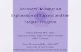 Recovery Housing: An Exploration of Success and …hecaod.osu.edu/wp-content/uploads/2015/08/Recovery...Recovery Housing: An Exploration of Success and the StepUP Program Patrice Salmeri,