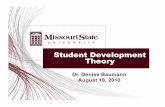 Student Development Theory - Missouri State University Schlossberg’s%Transi6on%Theory%(1995)% • Cross’s%Model%of%Psychological%Nigrescence%(1971,% 1991,1995) • Helms’s%White%Iden6ty%DevelopmentModel%(1995)%