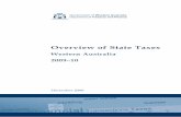 Overview of State Taxes - Department of Treasury WA · PDF fileOverview of State Taxes, ... reckoner for other agencies and individuals seeking information on State taxes. ... 2007-08