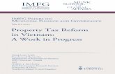N&. 1 • 2342 Property Tax Reform in Vietnam: A Work in ... words: Vietnam, land ownership, land tax, property taxes, property tax reform, ... Property Tax Reform in Vietnam: A Work
