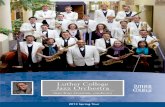 Luther College Jazz Orchestra · PDF fileaquarela do Brasil Ary Barroso Arranged by Walter de Azevedo (Aza) and J. Tony Guzmán That’s How We roll Gordon Goodwin. Jazz Orchestra