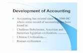 Development of Accountinglib.kedah.uitm.edu.my/psblibrary/notes/ac110/layout/PDF...3 History and Development of Accounting and Financial Reporting Accounting history is defined as