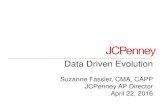 Data Driven Evolution -   · PDF file2016-04-22 · Data Driven Evolution. Suzanne Fassler, CMA, ... • Revolution – A sudden, ... – Upstream process changes – IVR