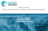 AAPA Session: Ocean Carrier, Port and Marine aapa.files.cms-plus.com/SeminarPresentations/2011Seminars...AAPA Session: Ocean Carrier, Port and Marine Terminal Perspectives Mr. Jerry