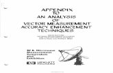 VECTOR MEASUREMENT ACCURACY …. APPENDIX TO AN ANALYSIS OF VECTOR MEASUREMENT ACCURACY ENHANCEMENT TECHNIQUES DOUG RYTTING NETWORK MEASUREMENTS DIVISION 1400 FOUNTAIN GROVE PARKWAY