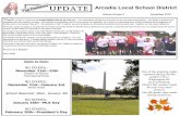 UPDATE Arcadia Local School · PDF fileI would like to give special mention to the entire Redskin football team; Mr. Bill Dobbins, Mr. Bruce Kidder, ... friendly and starting a district