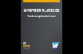 SAP University Alliances Ann Rosenberg - schd.wsschd.ws/hosted_files/creativetechweek2016/2e/SAP University... · VIM Ann Ros nberg Vice President, Head of Global SAP University Alliances