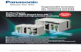 Panasonic FP Sigma & FP2 Positioning Units RTEX ∑ Positioning Unit RTEX FP2 Positioning Unit RTEX Programmable Controller Realtime Express *1 Realtime Express and MINAS A4N are trademarks
