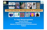 3Rs and Waste Management in  · PDF file3Rs and Waste Management in Thailand Dr. Supat Wangwongwatana ... 20 30 Propo 0 Glass Paper Plastic ... • Private companies