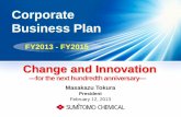 Corporate Business Plan - IR  · PDF fileCorporate Business Plan ... Develop a corporate culture full of can-do spirit and ... Restructure Businesses Enhance Financial Strength