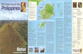 Bohol Brochure - Philippine Department of Tourism, …philippinetourismny.org/Bohol Brochure.pdfPana-ad sa Loboc (Holy Thursday and Good Friday) Tagbilaran City Fiesta (May 1) Bolibong