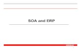 SOA and ERP - · PDF fileŁ Project Fusion & Oracle Fusion Middleware Ł Evolution of Application Architecture ... Fusion Middleware IS that infrastructure. And is available now! Development