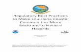 Regulatory Best Practices to Make Louisiana Coastal ...data.dnr.louisiana.gov/ABP-GIS/ABPstatusreport/White_Paper_final.pdf · Page 1 of 21 Regulatory Best Practices to Make Louisiana