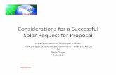 Considerations for a Successful Solar Request for Proposalarchive.iamu.org/conference/energy 2014/Steve Guyer.pdf · Considerations for a Successful Solar Request for Proposal ...