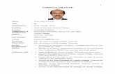 CURRICULUM VITAE - Loyola College, · PDF fileCURRICULUM VITAE Name : JOE JESUDURAI Title : ... CPE – Coordinator of ... Feb 3-5, 1999, Crystal Growth Center, Anna University Chennai-25