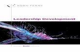 Leadership Development - Korn · PDF file · 2014-06-18Leadership development focused on activating strategy can not ... Leadership is not a solo act: ... v elopment Te am de v elopment