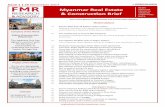 Myanmar Real Estate ANALYSIS PROJETS & …realestate.frontiermyanmar.com/sites/all/libraries...water, transport, telecoms, banking, tourism and consumer goods. The firm recently partnered