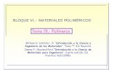 BLOQUE VI.- MATERIALES POLIMÉRICOS - …ocw.uc3m.es/ciencia-e-oin/tecnologia-de-materiales-industriales/...Ingeniería de los Materiales”. ... utilización de siglas (ej. ... Microsoft