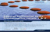 Edexcel Functional Skills Mathematics, Levels 1 & 2qualifications.pearson.com/content/dam/pdf/Functional-skills/... · Welcome to your complete delivery guide We are delighted to