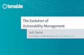 The Evolution of Vulnerability Management we can talk about modern vulnerability management, we have to look at history