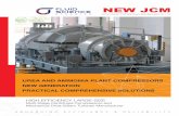 UREA AND AMMONIA PLANT COMPRESSORS NEW · PDF fileUREA AND AMMONIA PLANT COMPRESSORS NEW GENERATION ... Based on KELLOGG requirements to meet heat and material balance the selected