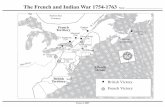 Activities: French & Indian War - … French & Indian War CICERO © 2007 French & Indian War Name_____ Use the information provided on the map to answer the following questions.