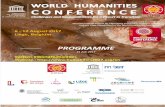 World Humanities Conference 2017 - · PDF fileAnd the Liège Foundation for the World Humanities Conference 21 July 2017 Twitter: #WorldHumanities Website : WORLDHUMANITIES ... , author