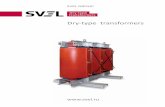 SVEL Group - Группа СВЭЛsvel.ru/UploadFiles/ckfinderFiles/files/Catalogue Dry-type... · oil-immersed transformer manufactured by SVEL Group before 2011. ... pоwer distribution