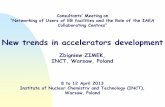 New trends in accelerators development - PlasTEP: · PDF fileNew trends in accelerators development Zbigniew ZIMEK, INCT, Warsaw, Poland 8 to 12 April 2013 ... Electron beam current