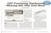COVER STORY CIP Pumping Systems: Mixing the Old · PDF fileCOVER STORY CIP Pumping Systems: Mixing the Old and New ... the 1940s in dairies to replace what was ... the proper hy-draulic
