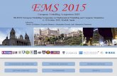 2015 IEEE European Modelling Symposium - UKSimuksim.info/ems2015/start.pdf · 9th IEEE European Modelling Symposium on Mathematical Modelling and Computer Simulation 6 ... and Nor'Aini
