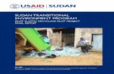 USAID Pilot Plastic Recycling Project in Juba - Reportpdf.usaid.gov/pdf_docs/PNADR016.pdf · PET Polyethylene terephthalate STEP Sudan Transitional Environment Program ... Infrastructure