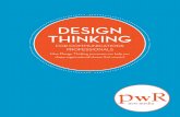 DESIGN THINKING - Public Relations Society of America · PDF fileÒ Did we mention it’s iterative? Ó Design Thinking in five steps The Design Thinking process is aimed at codifying