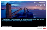 Automatic optimization of diesel engine performance - · PDF fileAutomatic optimization of diesel engine performance ... Automatic optimization of diesel engine performance. ... 46:00