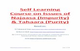 Self Learning Course on Issues of Najaasa (Impurity ...// Page 1 of 35 Self Learning Course on Issues of Najaasa (Impurity) & Tahaara (Purity) Based on: 1) Taleemul Haq ( ...